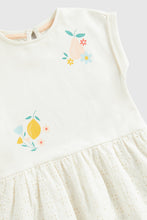 Load image into Gallery viewer, Mothercare Broderie Peplum Dress
