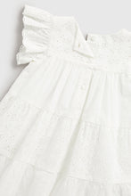 Load image into Gallery viewer, Mothercare White Broderie Dress
