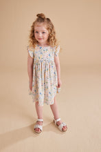 Load image into Gallery viewer, Mothercare Cat And Floral Woven Dress
