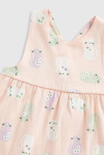 Load image into Gallery viewer, Mothercare Cat Jersey Dress
