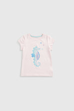 Load image into Gallery viewer, Mothercare Pink Seahorse T-Shirt
