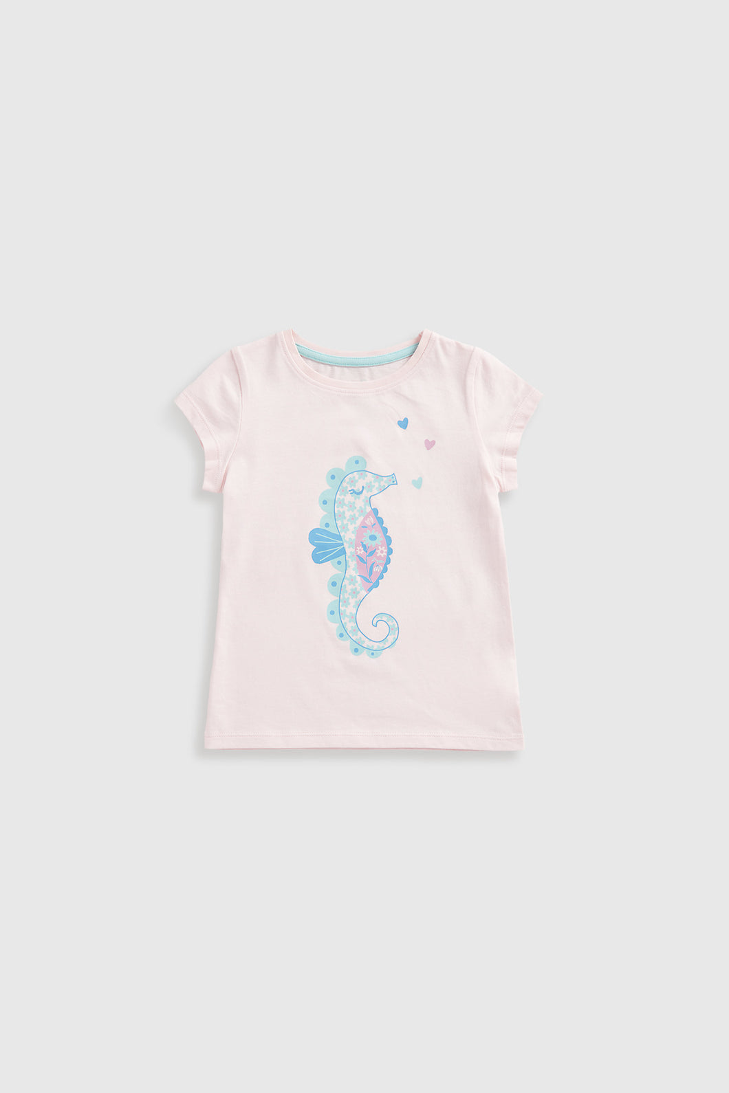 Mothercare Pink Seahorse T-Shirt