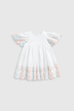 Load image into Gallery viewer, Mothercare Shell Embroidered Dress
