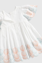 Load image into Gallery viewer, Mothercare Shell Embroidered Dress
