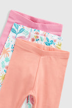 Load image into Gallery viewer, Mothercare Tropical Cropped Leggings - 3 Pack
