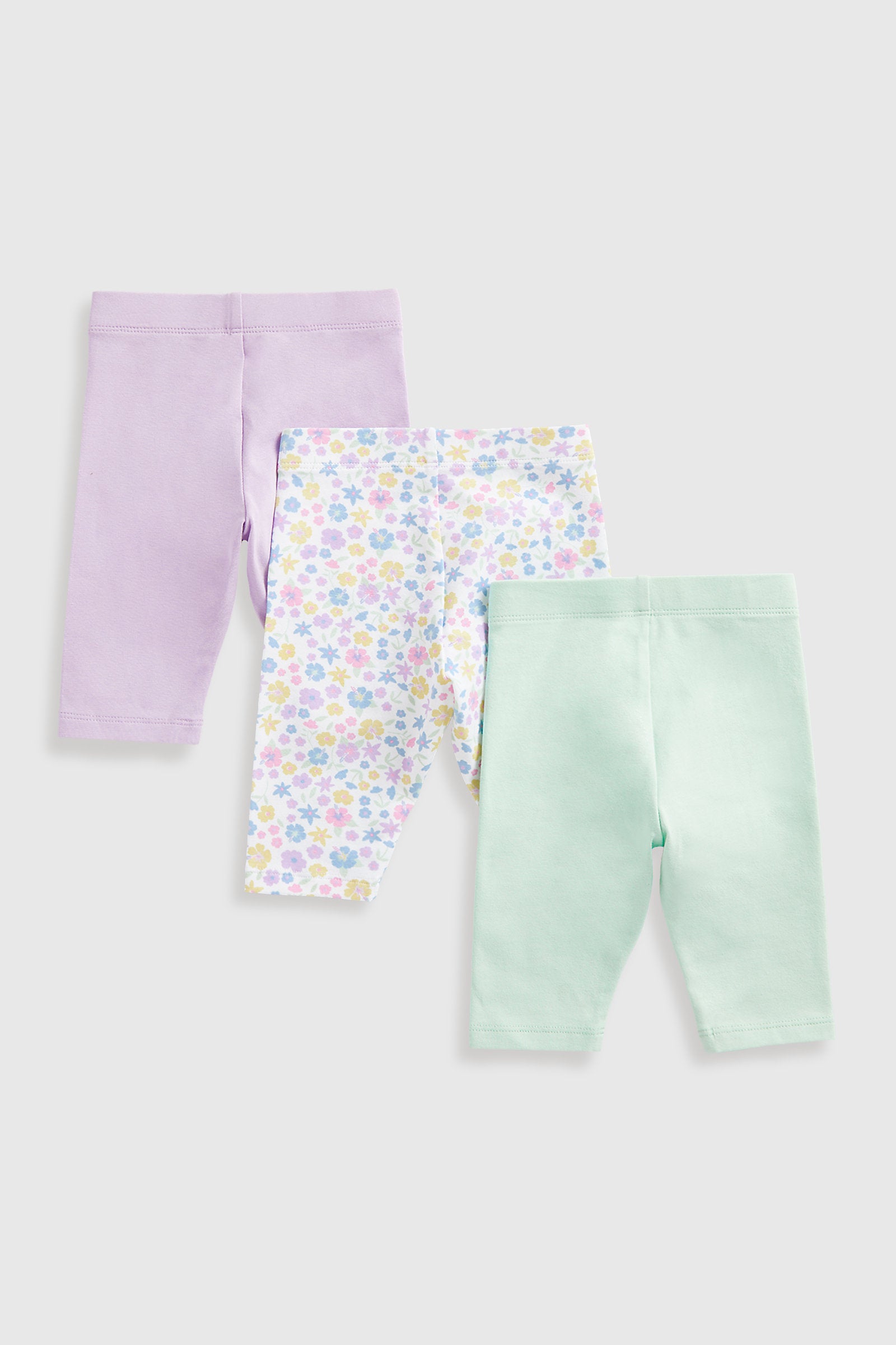 Mothercare Bunny Cropped Leggings - 3 Pack