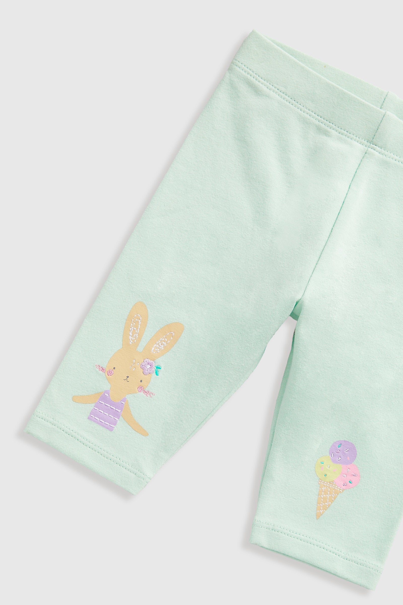 Mothercare Bunny Cropped Leggings - 3 Pack