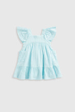 Load image into Gallery viewer, Mothercare Green Gauze Dress
