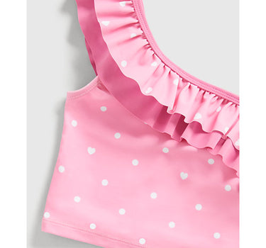 Mothercare Pink Asymmetrical Tankini
