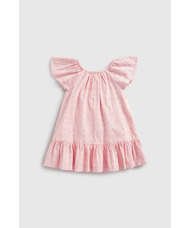 Mothercare Pink Broderie Dress