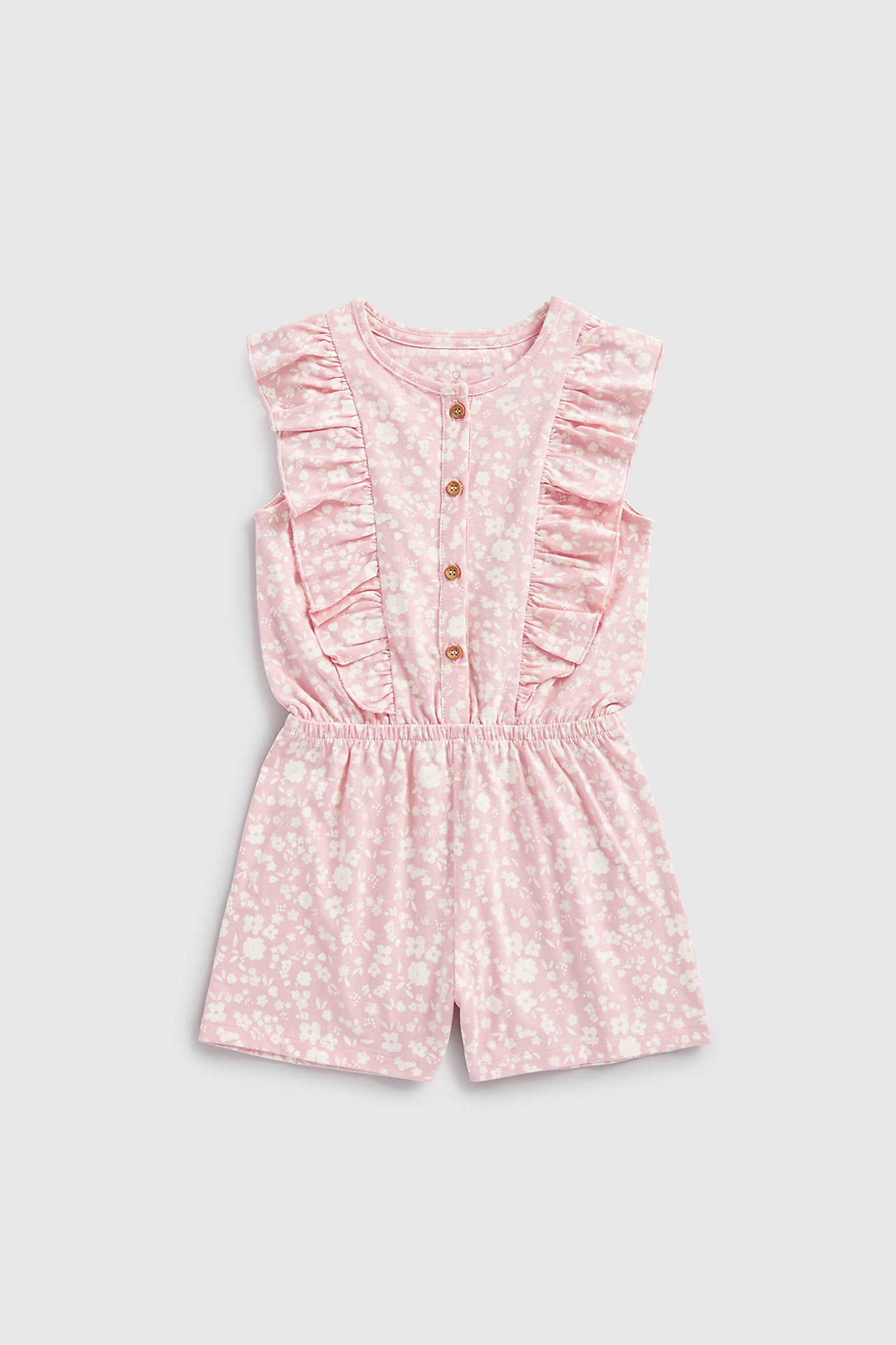 Mothercare Pink Floral Playsuit