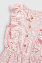 Load image into Gallery viewer, Mothercare Pink Floral Playsuit
