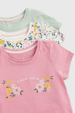 Load image into Gallery viewer, Mothercare Flower Child T-Shirts - 3 Pack
