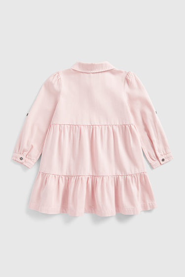Mothercare Pink Denim Dress