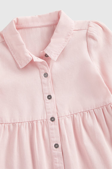 Mothercare Pink Denim Dress