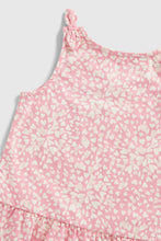 Load image into Gallery viewer, Mothercare Floral Vest T-Shirt and Shorts Set
