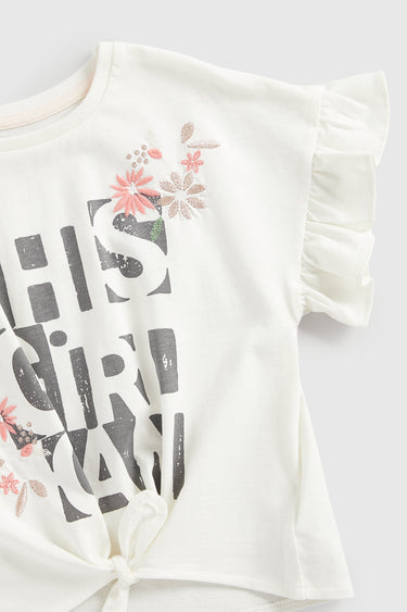 Mothercare T-Shirt, Cycling Short and Tulle Skirt Set