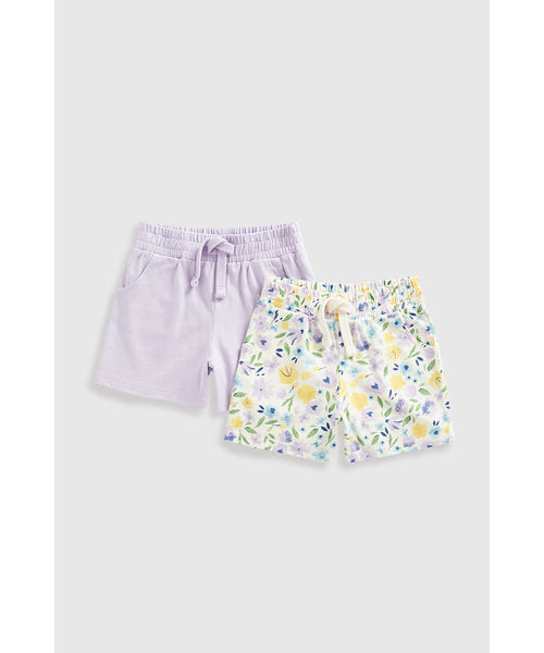 Mothercare Jersey Shorts - 2 Pack