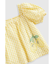 Load image into Gallery viewer, Mothercare Gingham Shorts And Blouse Set
