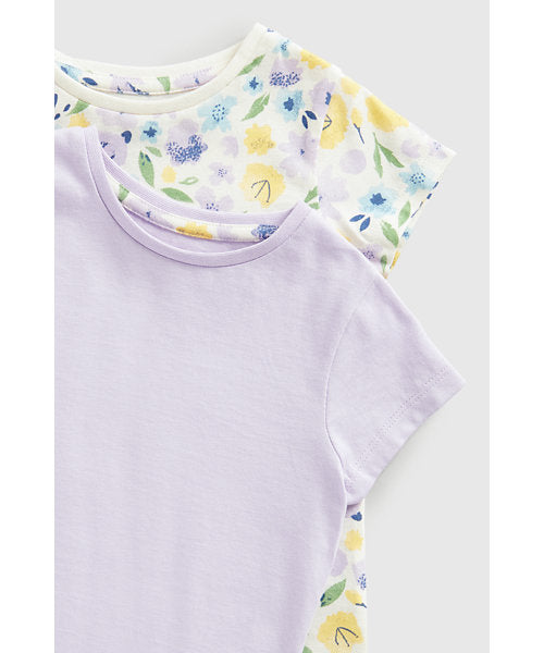 Mothercare Beauty Everywhere T-Shirts - 3 Pack