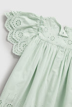 Load image into Gallery viewer, Mothercare Green Woven Blouse
