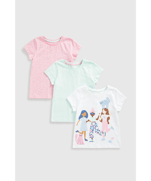Mothercare Best Friends T-Shirts - 3 Pack