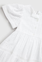 Load image into Gallery viewer, Mothercare White Broderie Dress
