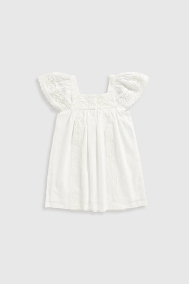 Mothercare White Lace Dress