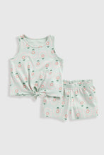 Load image into Gallery viewer, Mothercare Tropical Flower Vest T-Shirt And Shorts Set
