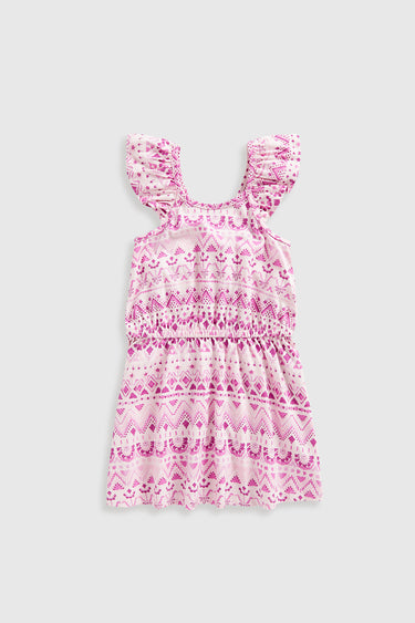 Mothercare Violet Festival Jersey Dress
