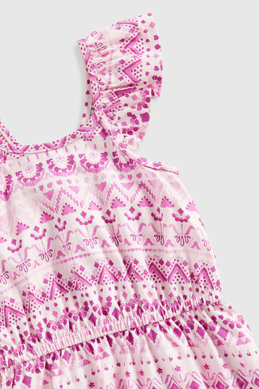 Mothercare Violet Festival Jersey Dress