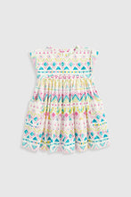 Load image into Gallery viewer, Mothercare Geo Festival Cotton Dress
