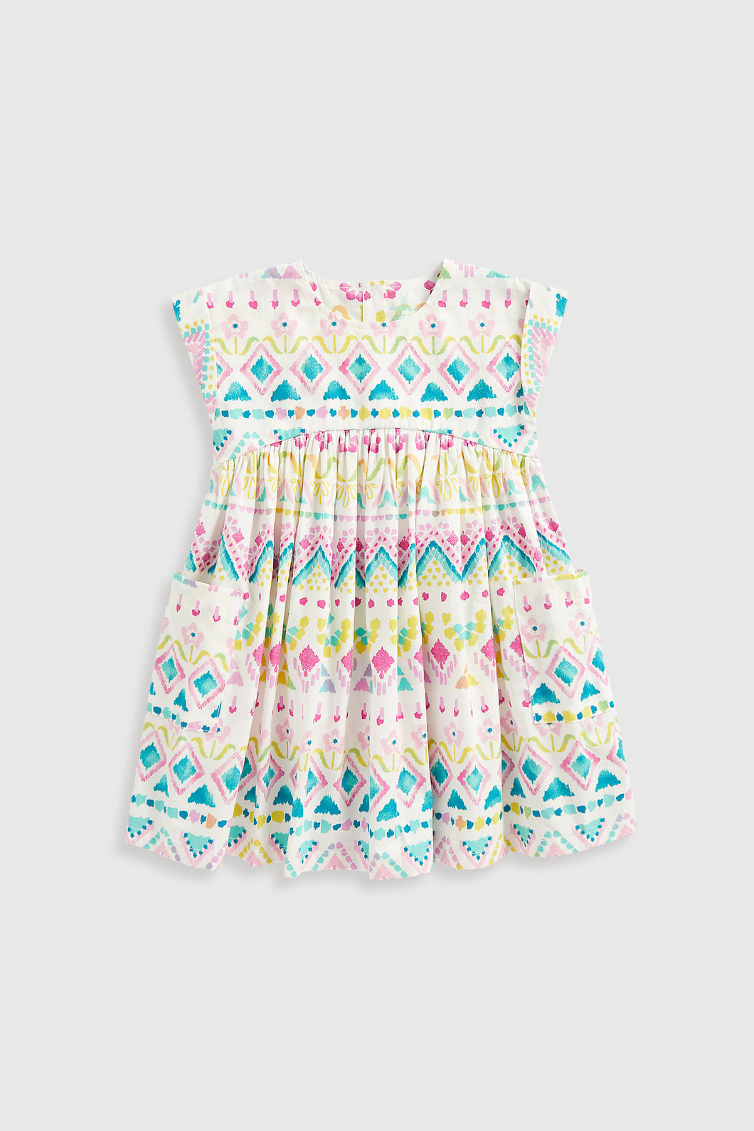 Mothercare Geo Festival Cotton Dress