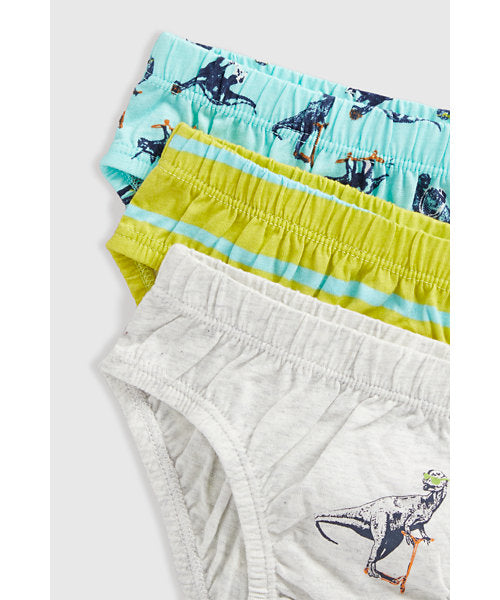 Mothercare Dinosaur Briefs - 5 Pack