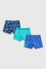 Load image into Gallery viewer, Mothercare Dinosaur Trunk Briefs - 3 Pack
