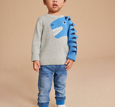 Mothercare Light-Wash Denim Jogger Jeans
