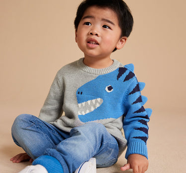 Mothercare Light-Wash Denim Jogger Jeans