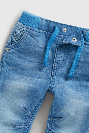 Mothercare Light-Wash Denim Jogger Jeans