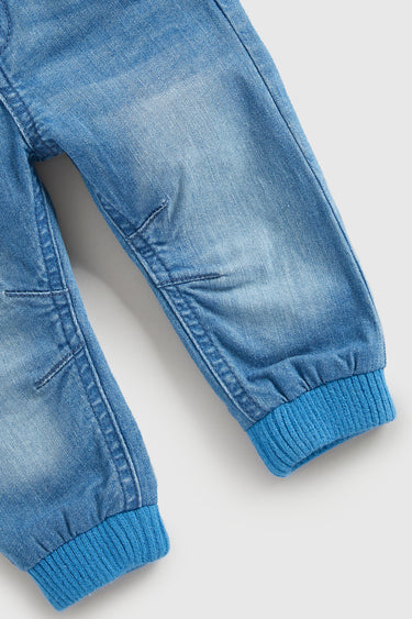 Mothercare Light-Wash Denim Jogger Jeans