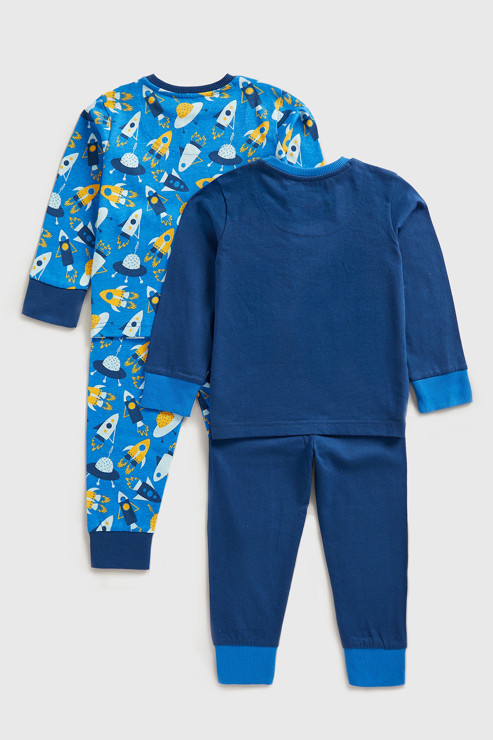 Mothercare Space Pyjamas - 2 Pack