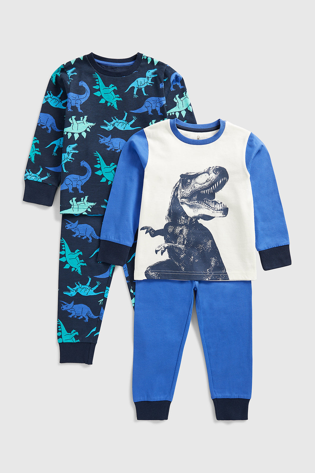 Mothercare Dinosaur Pyjamas - 2 Pack