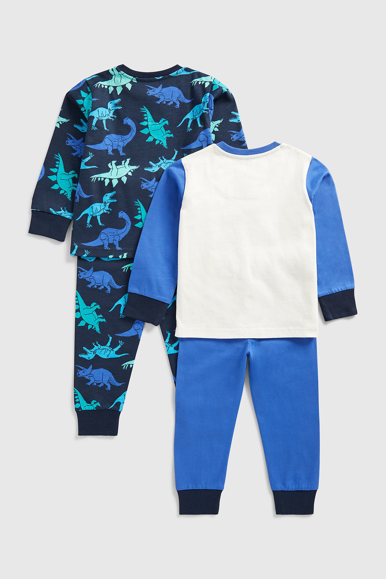 Mothercare Dinosaur Pyjamas - 2 Pack