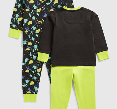 Mothercare Gamer Glow-in-the-Dark Pyjamas - 2 Pack