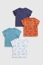 Load image into Gallery viewer, Mothercare Digger T-Shirts - 4 Pack
