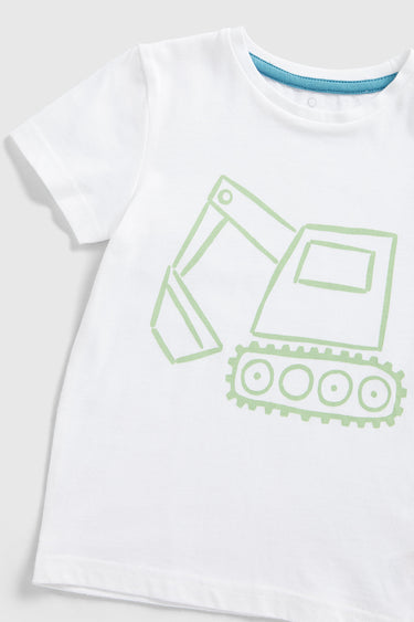 Mothercare Checked Shirt and T-Shirt Set