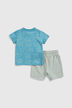 Load image into Gallery viewer, Mothercare Digger Jersey Shorts and T-Shirt Set
