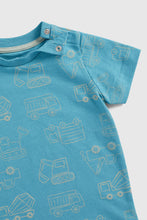 Load image into Gallery viewer, Mothercare Digger Jersey Shorts and T-Shirt Set
