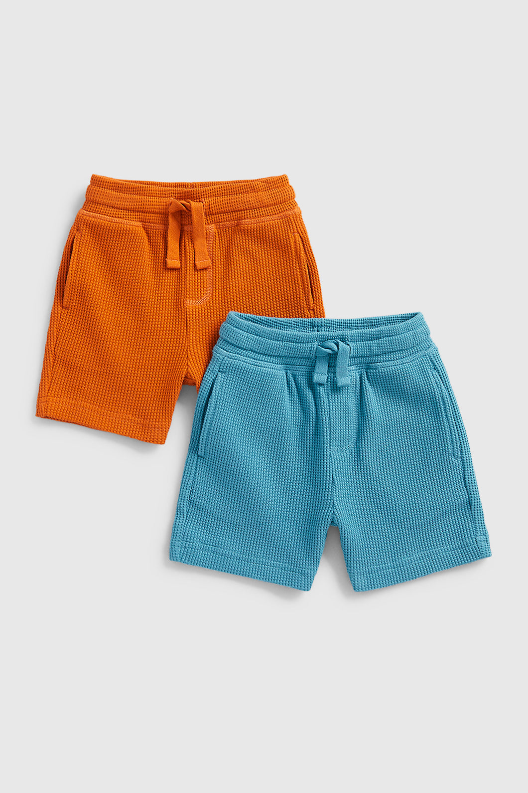 Mothercare Waffle Shorts - 2 Pack