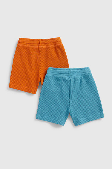 Mothercare Waffle Shorts - 2 Pack