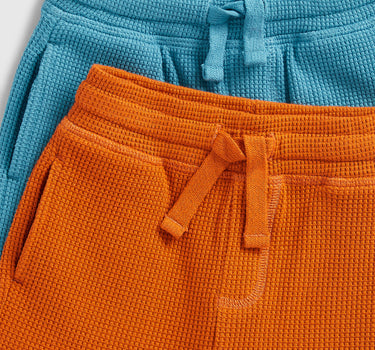 Mothercare Waffle Shorts - 2 Pack